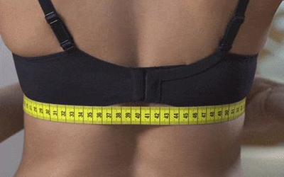 Как измерить объем под грудью