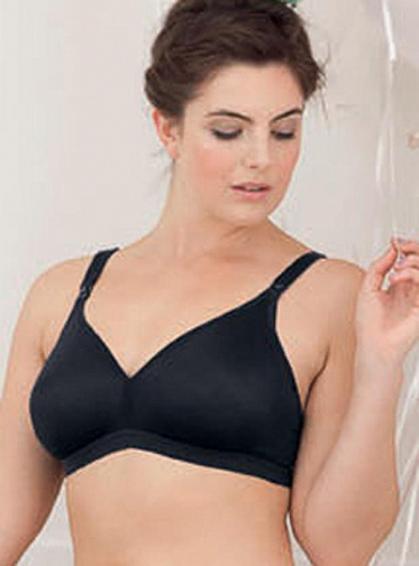 Бюстгальтер для кормления без косточек Basic Black - фото на официальном сайте Anita (Германия) anitashop.ru Бюстгальтер для кормления без косточек Basic Black - фото на официальном сайте Anita (Германия) anitashop.ru