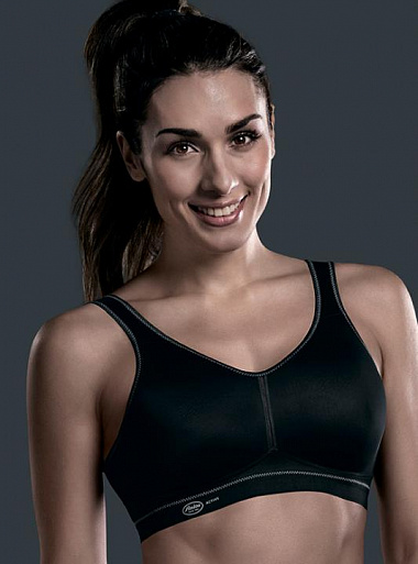 Спортивный бюстгальтер без косточек light & firm Black - фото на официальном сайте Anita (Германия) anitashop.ru Спортивный бюстгальтер без косточек light & firm Black - фото на официальном сайте Anita (Германия) anitashop.ru